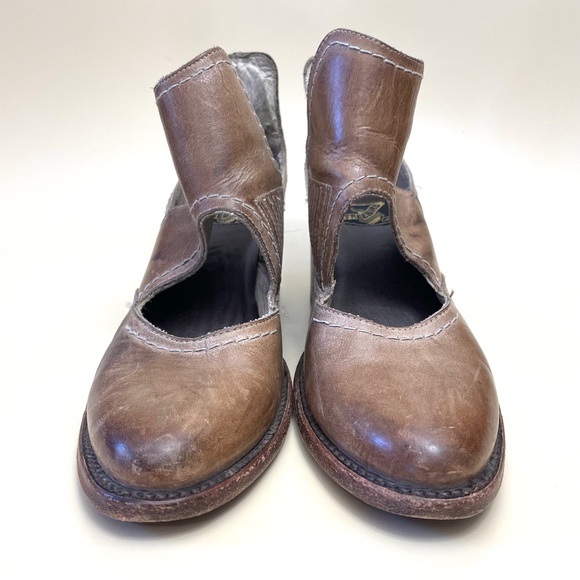 FREEBIRD by Steven Blade Slip On Bootie Size 7 Taupe Leather - Picture 6 of 16